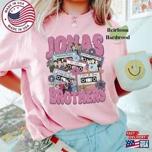 Jonas Brothers Shirt Five Albums One Night Tour T-Shirt 2024